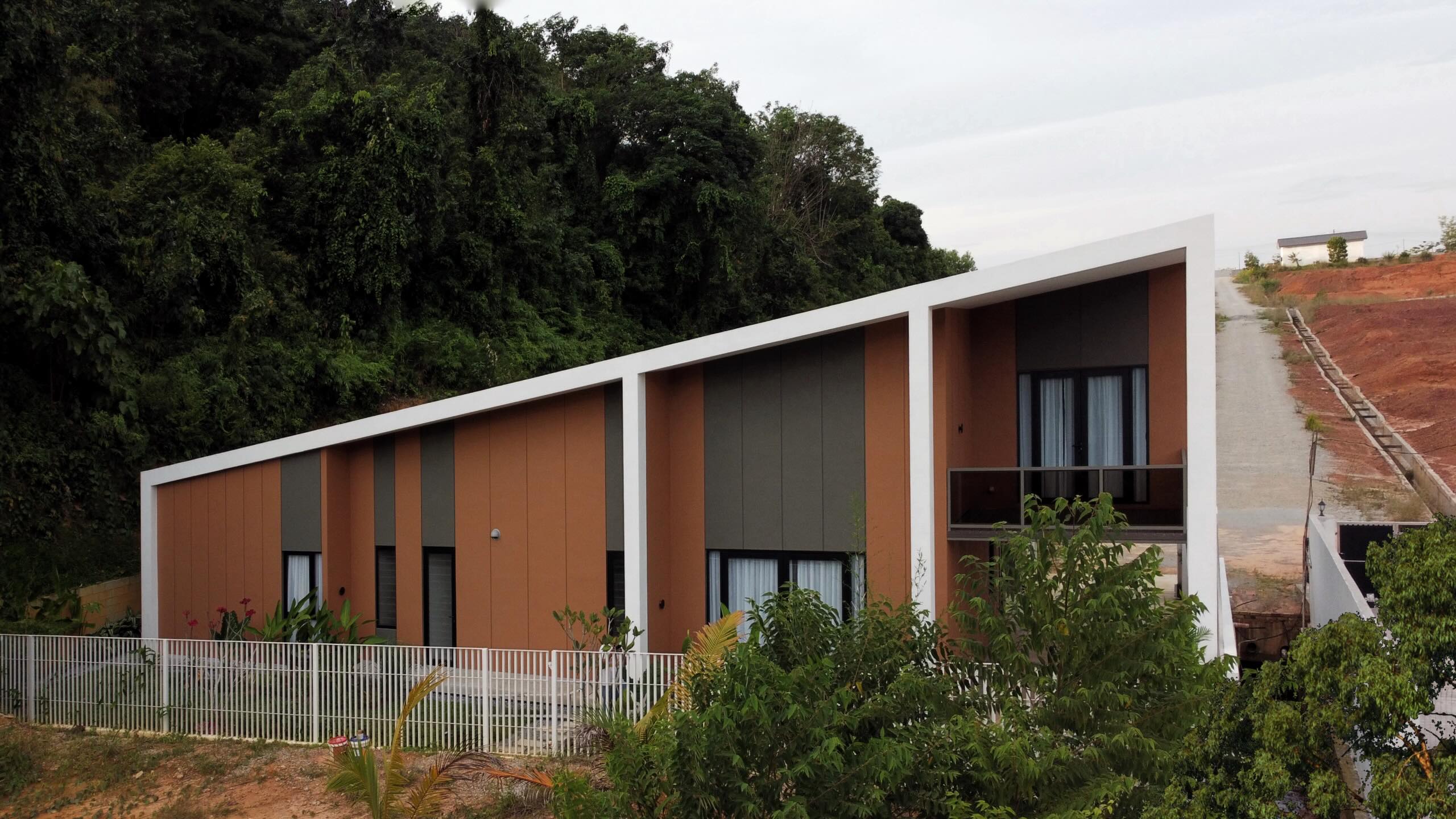 The Leaning Loft - Aerial View